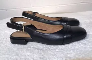 Vionic Damen-Ballerinas schwarz Lynda Fersenriemen 5 M - Bild 1 von 15
