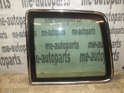 85-93 CADILLAC COUPE DEVILLE OEM LEFT REAR QUARTER PANEL VENT GLASS WINDOW — 第 1/4 张图片