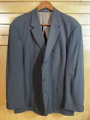Hugo Boss Men’s 2 Piece Suits Size 46L Pant Size 38X33 100% Wool Made USA - Image 1 of 4