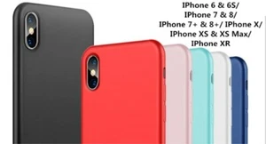Hülle für Apple iPhone X, XR, XS, XS Max Silikon, Stoßfest  - Bild 1 von 37