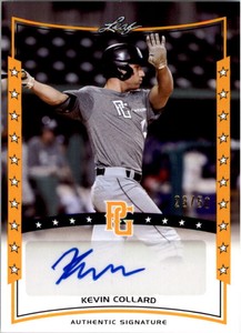 2014 Leaf Perfect Game Showcase Autographs Gold #AKC1 Kevin Collard /50