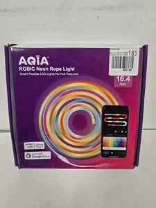 AQiA 16.4ft RGBIC Neon Rope Light - Picture 1 of 3