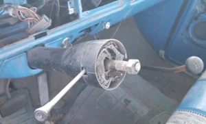 Steering Column Ford Truck Bronco 1974-79 1975 1976 1977 1978 1979 F150 F250 - Foto 1 di 23