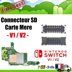 Connecteur SD Sur carte Mere Nintendo Switch V1/V2 - Original Haute Qualité - Picture 1 of 1