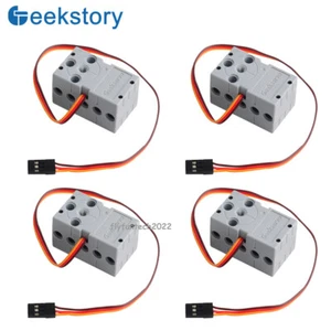 4PCS 360° 2KG Gray Geek Servos Dual Output Shaft Programmable for Micro:bit - Picture 1 of 5