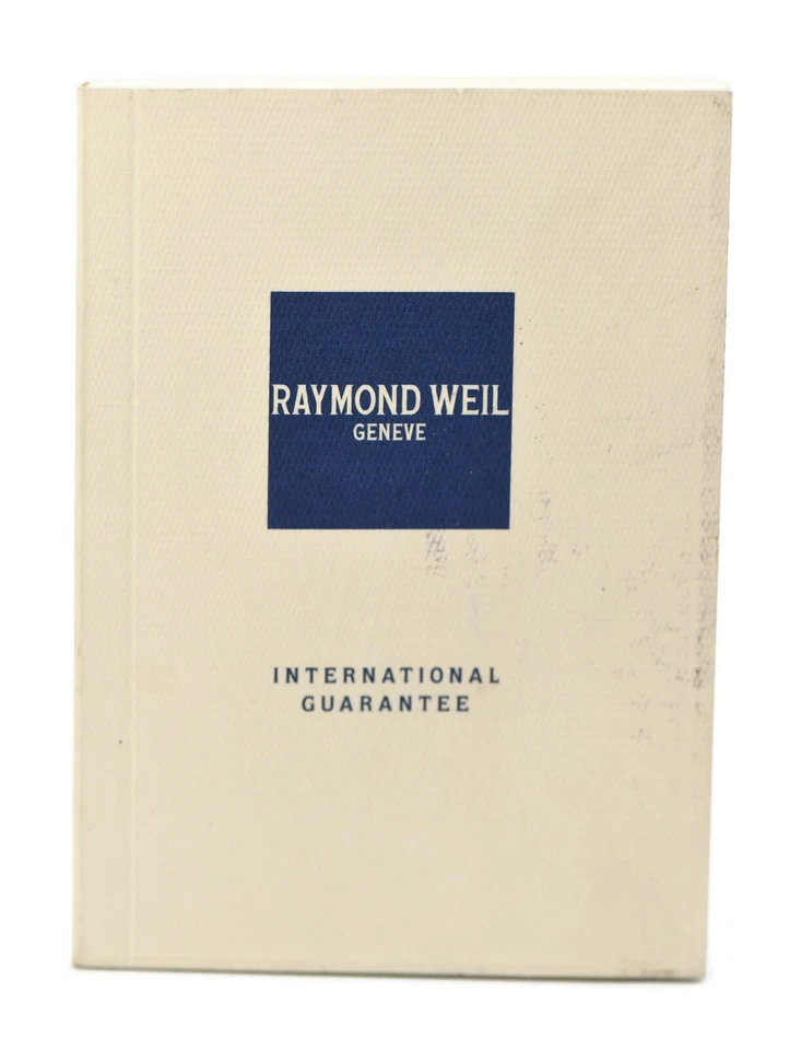 Raymond Weil International Guarantee Booklet Manual - Image 1 of 1