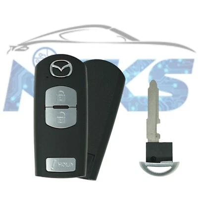 Llave de proximidad inteligente Mazda CX5 CX3 2018-2019 OEM original FCC: WAZSKE13D02 Foto 1 de 4