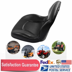 Universal Forklift Seat High Back Mower Digger Tractor Excavator Loader Seat - Picture 1 of 10
