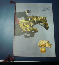 CALENDARIO DELL'ARMA DEI CARABINIERI ANNO 2001 -