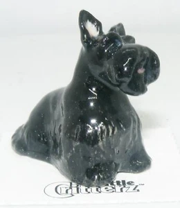 "Pequeño Critterz Miniatura Animal de Porcelana Terrier Escocés ""Fala"" LC738 - Imagen 1 de 8