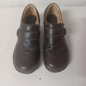 Cabelas womens sz 6.5 brown leather loafers H3-8417 sandhills collection - Picture 1 of 9