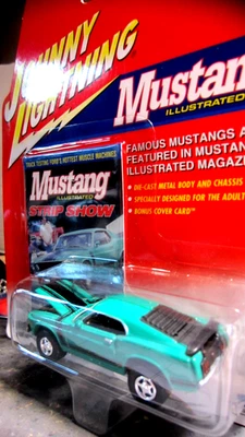 JOHNNY LIGHTNING...2001... SERIE ILUSTRADA MUSTANG..'70 MUSTANG BOSS 302 Foto 1 de 4
