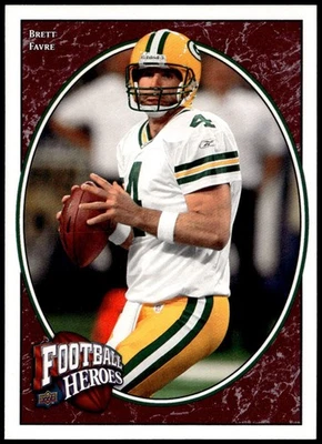 Brett Favre 2008 Upper Deck Heroes #8 Green Bay Packers - Image 1 of 2