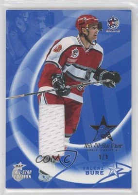 2002-03 ITG Be A Player All-Star Edition NHL Game 1/1 Valeri Bure #AS-10 7ez - Image 1 of 3