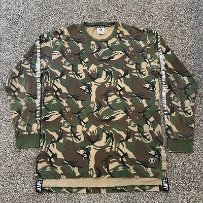 Camisa camuflada manga larga AAPE by A Bathing Ape XL en algún lugar del universo Ape Foto 1 de 4