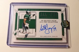 2024 Panini National Treasures Seth Joyner Auto All Pro Signatures /99 - Picture 1 of 2