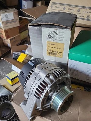 BOSCH 0986039330 ALTERNATORE 80A PER ALFA ROMEO 155 164 1.7 1.8 TWIN SPARK - Immagine 1 di 4