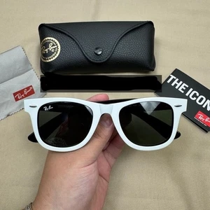 Gafas de sol Rayban Wayfarer RB2140 956 blancas - Imagen 1 de 4