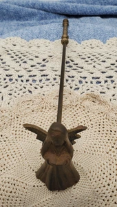 Vintage Messing Engel Kerze Schnuller 10 1/2 x 2 1/2" Made in India - Bild 1 von 9