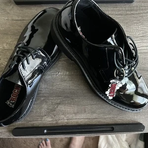 Rocky Schuhe Herren Größe 11 schwarz Lackleder Oxford elegant Procell ölbeständig - Bild 1 von 10