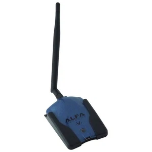 ALFA AWUS036NHV 150Mbp/s 2.4GHz USB WiFi Dongle Detachable 5dBi RP-SMA Antenna - Picture 1 of 5