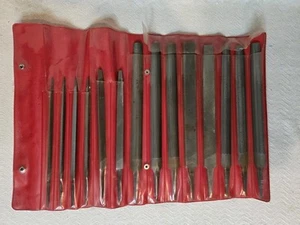 Vintage 14 pezzi Nicholson ~ set di file ~ USA - Foto 1 di 11