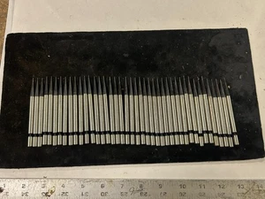 MACHINIST TOOLS DREHBANK FRÄSE Maschinist Posten unbenutzter Metallstifte mit spitzen Spitzen - Bild 1 von 4