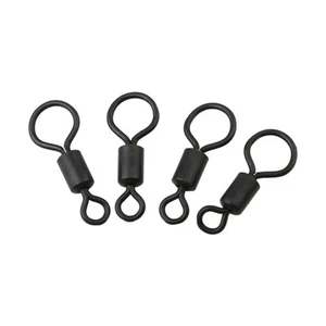 Métal fiable taille 4 carpe pivotant avec 8 figurines anneau lot de 20 - Photo 1/12