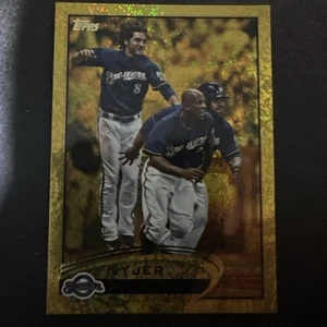2012 Topps - Nyjer Morgan #66 Gold Sparkle - Picture 1 of 2