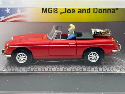 MODELO EXCLUSIVO DE BAUER MGB ROADSTER JOE AND DONNA LANZAMIENTO LIMITADO HO SLOT CAR Foto 1 de 4