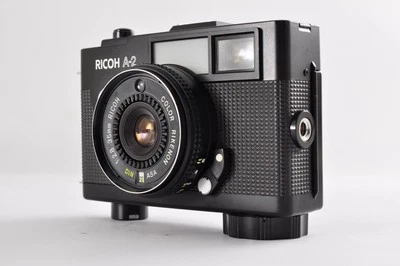 Ricoh A-2 Point & Shoot 35mm Film Camera Black [Exc+5] Japan / 1200B#5 - Image 1 of 4