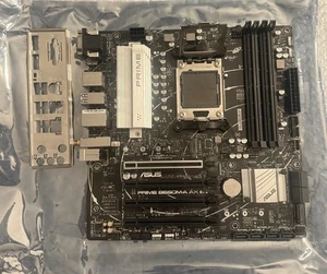 ASUS PRIME B650M-A AX II AMD AM5 MicroATX Desktop Motherboard with io shield - Picture 1 of 4