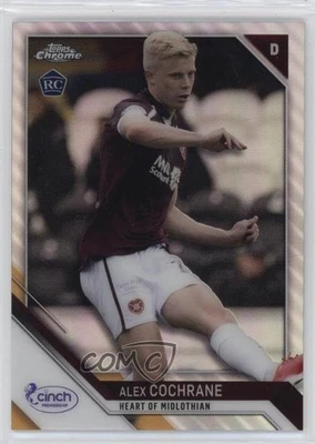 2021-22 Topps Chrome SPFL Scottish Premier League Refractor Alex Cochrane #93 - Image 1 of 2