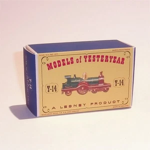 Caja de fósforos Lesney Yesteryear 14 a Duke of Connaught Loco estilo D1 caja repro - Imagen 1 de 5