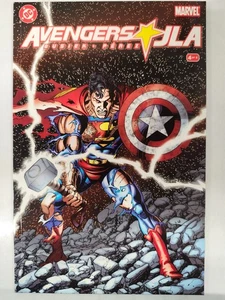 Avengers JLA #4 Superman Cap's Shield Thors Hammer (Marvel & DC Comics) A - Bild 1 von 10