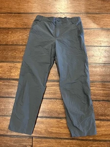 Boys' Patagonia Gray Lightweight Hiking Pants Elastic Waist Size XL/14 - Picture 1 of 4