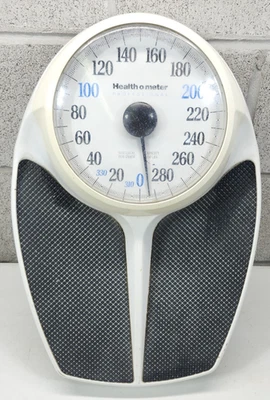 Medidor de salud vintage modelo profesional 1501 escala mecánica pie grande 330 libras Foto 1 de 4