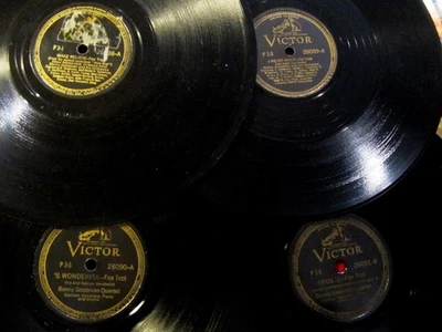 1938 SWING SESSION WITH BENNY GOODMAN George Gershwin Jerome Kern Victor P-3 Foto 1 de 4