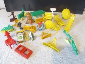 Maqueta Ferrocarril Plástico Muebles Accesorios Patio Muebles Parque Infantil H5g - Imagen 1 de 1