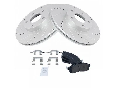 Kit de pastillas de freno y rotor delantero 28525SXWK para Infiniti G35 2003-2004 Foto 1 de 2