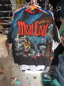 Camiseta Vintage Meat Loaf Allover Print 1994 Banda XL - Imagen 1 de 15