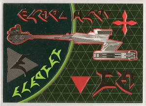 Star Trek TNG Next Generation Season 3 Embossed Chase Card S15 Battlecruiser - Bild 1 von 1