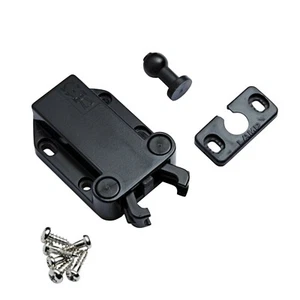 Sugatsune Lamp Non-Magnetic Touch Latch Safe Push Latch, Black MC-37/BLK-1 - Picture 1 of 1