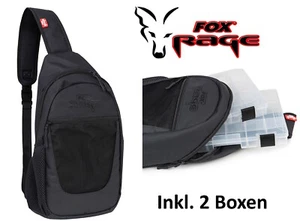 Fox Rage Single Strap Rucksack inkl. 2 Boxen - Bild 1 von 3