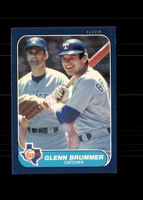 1986 Fleer - Glenn Brummer #557 - Image 1 of 2