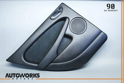 02-08 Jaguar X-Type X400 Panel de puerta interior lateral izquierdo trasero Alcantara LJP OEM Foto 1 de 4