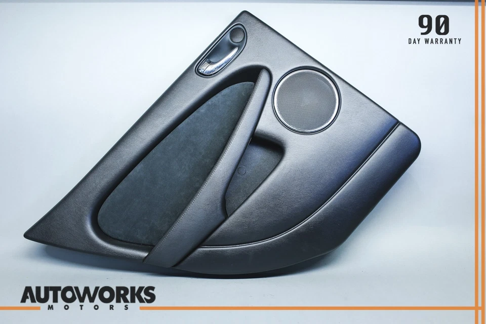 02-08 Jaguar X-Type X400 Panel de puerta interior lateral izquierdo trasero Alcantara LJP OEM Foto 1 de 4