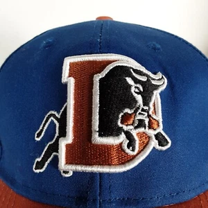 Durham Bulls Minor League Baseballmütze OC Sport verstellbar Klettverschluss - Bild 1 von 8