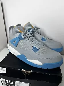 Size 15 - Air Jordan 4 Retro LS Mist Blue - Picture 1 of 8