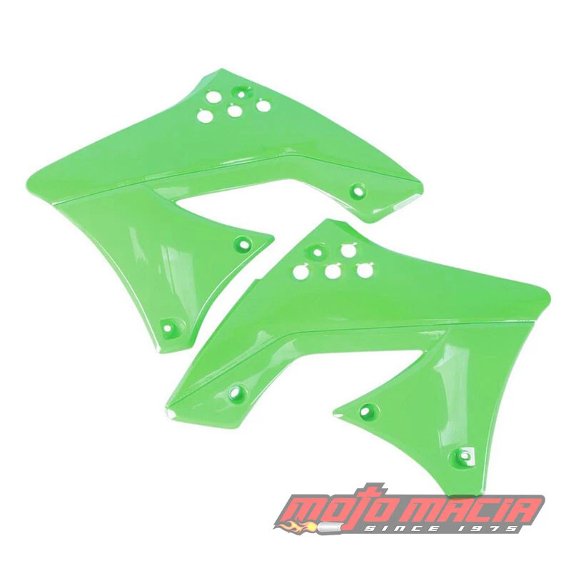 CUCHARAS RADIADOR POLISPORT KLX110 VERDE Kawasaki KLX110 2010-2020 Kawasaki Foto 1 de 1